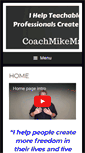 Mobile Screenshot of coachmikemacdonald.com